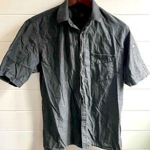 Men’s Medium Chef Works Button-up Shirt.